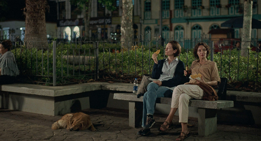 Tilda Swinton, Jeanne Balibar dans Memoria