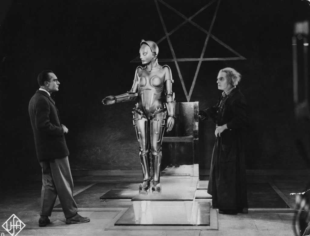 Brigitte Helm, Alfred Abel, Rudolf Klein-Rogge dans Metropolis