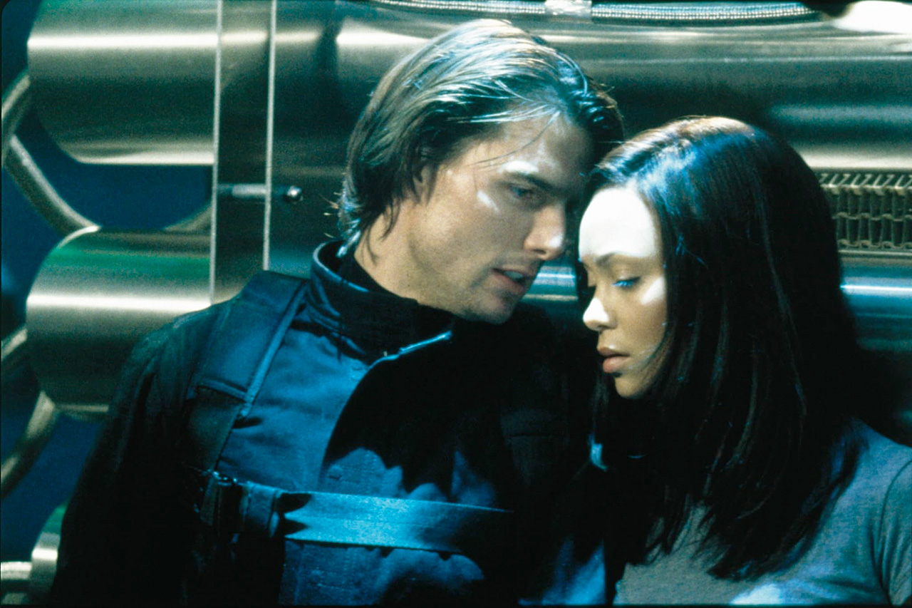 Tom Cruise, Thandiwe Newton dans Mission: Impossible 2