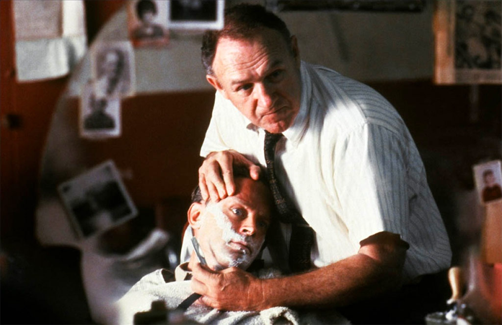 Gene Hackman, Brad Dourif dans Mississippi Burning