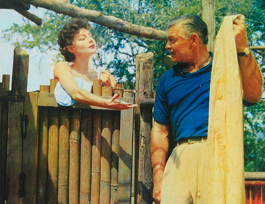 Ava Gardner, Clark Gable dans Mogambo
