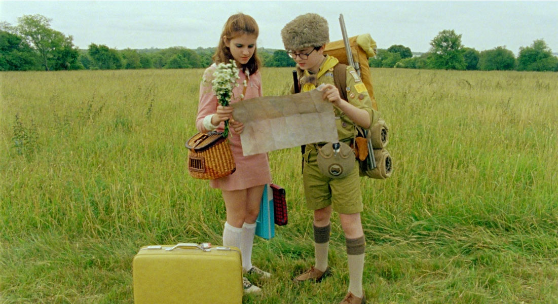 Jared Gilman, Kara Hayward dans Moonrise Kingdom