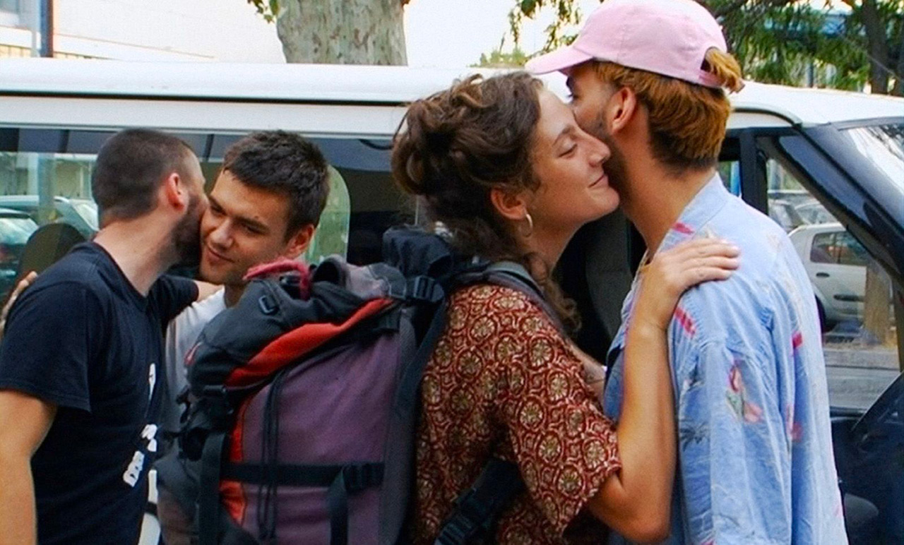 Lucile Balézeaux, Alex Caironi, Cesar Simonot, Mathis Sonzogni dans Mourir à Ibiza