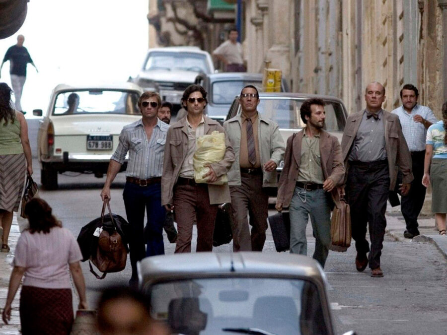 Afficher l'image Ciarán Hinds, Mathieu Amalric, Eric Bana, Daniel Craig, Hanns Zischler