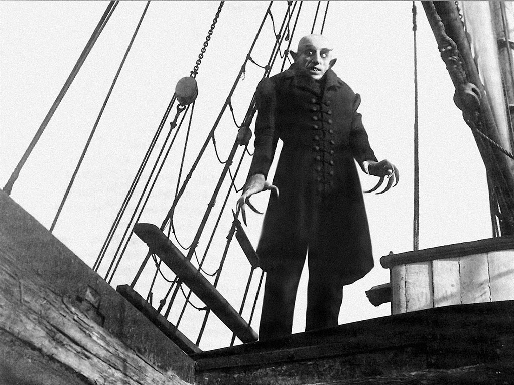 Max Schreck dans Nosferatu le vampire