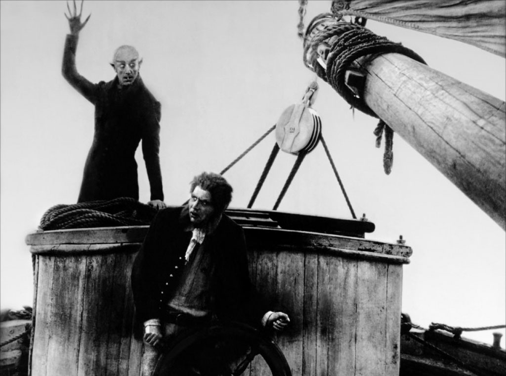 Max Schreck dans Nosferatu le vampire