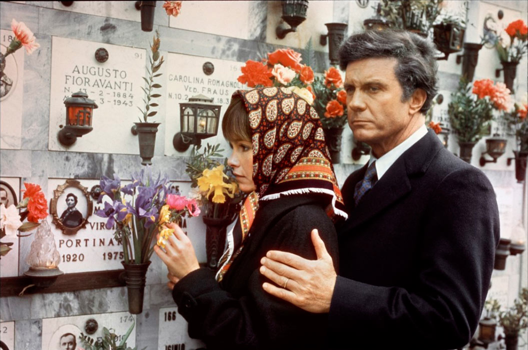 Cliff Robertson, Geneviève Bujold dans Obsession