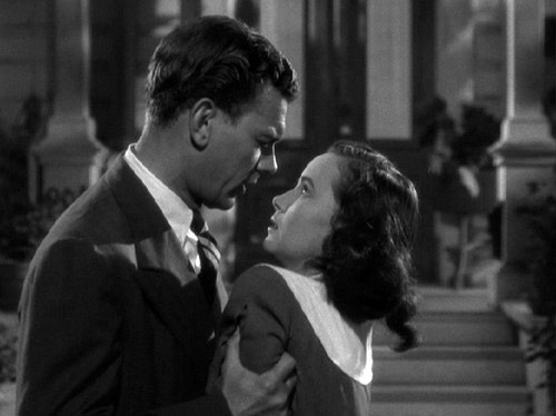 Teresa Wright, Joseph Cotten dans L'ombre d'un doute