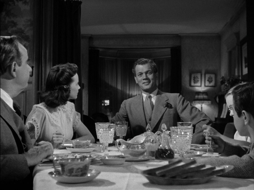 Teresa Wright, Joseph Cotten dans l'ombre d'un doute