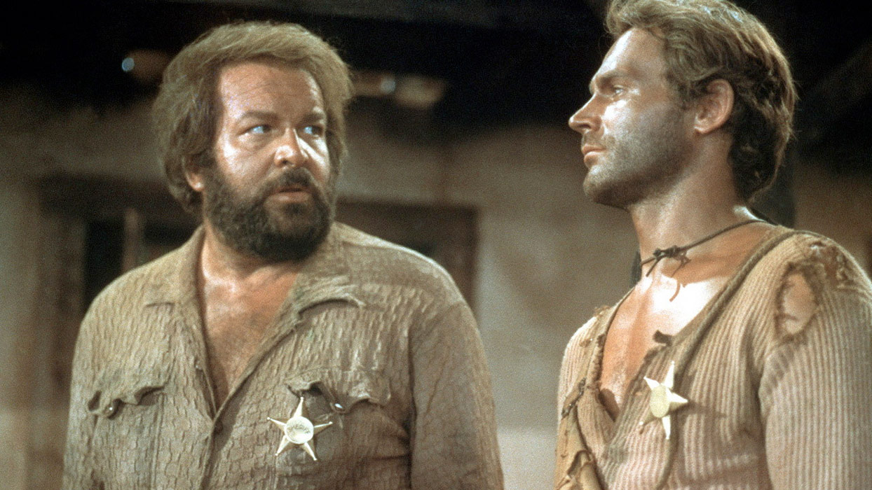 Terence Hill, Bud Spencer dans On l'appelle Trinita