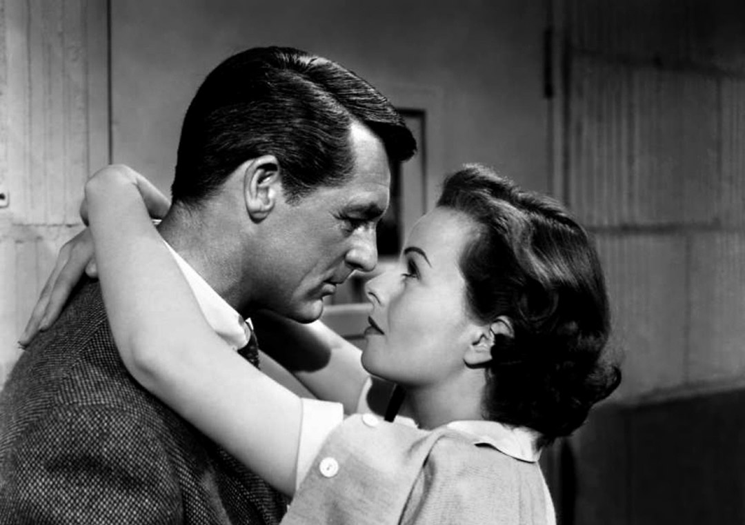 Cary Grant, Jeanne Crain dans On murmure dans la ville