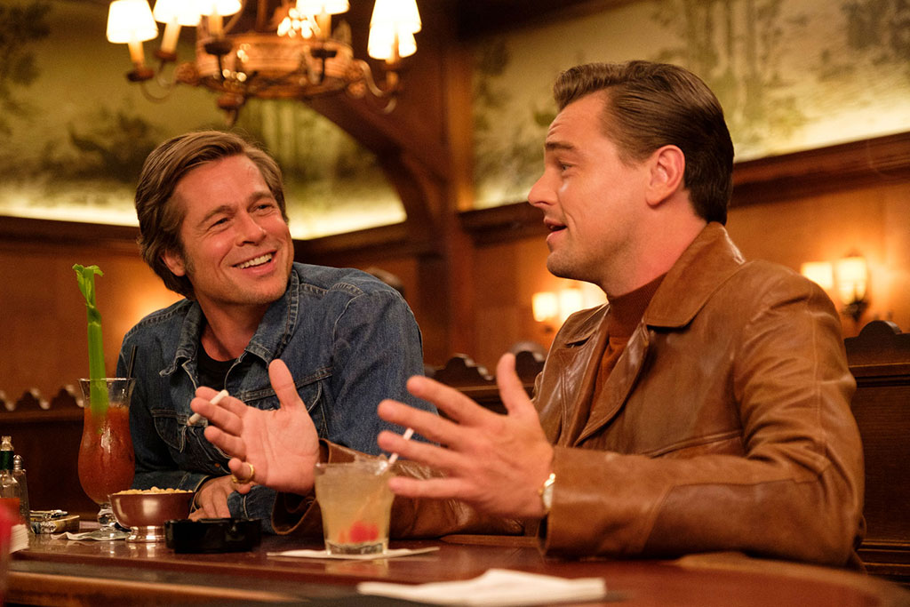 Leonardo DiCaprio, Brad Pitt dans Once upon a time… In Hollywood