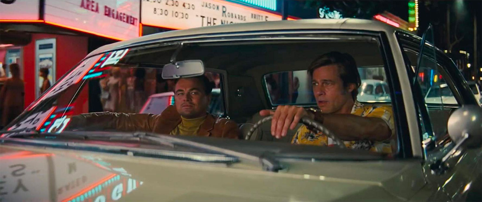 Leonardo DiCaprio, Brad Pitt dans Once upon a time… In Hollywood