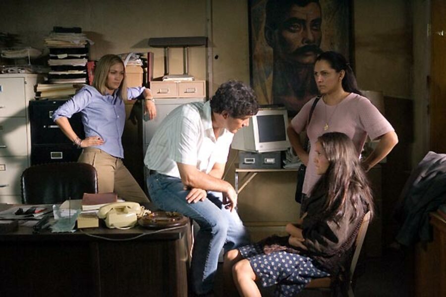 Afficher l'image Jennifer Lopez, Antonio Banderas, Maya Zapata