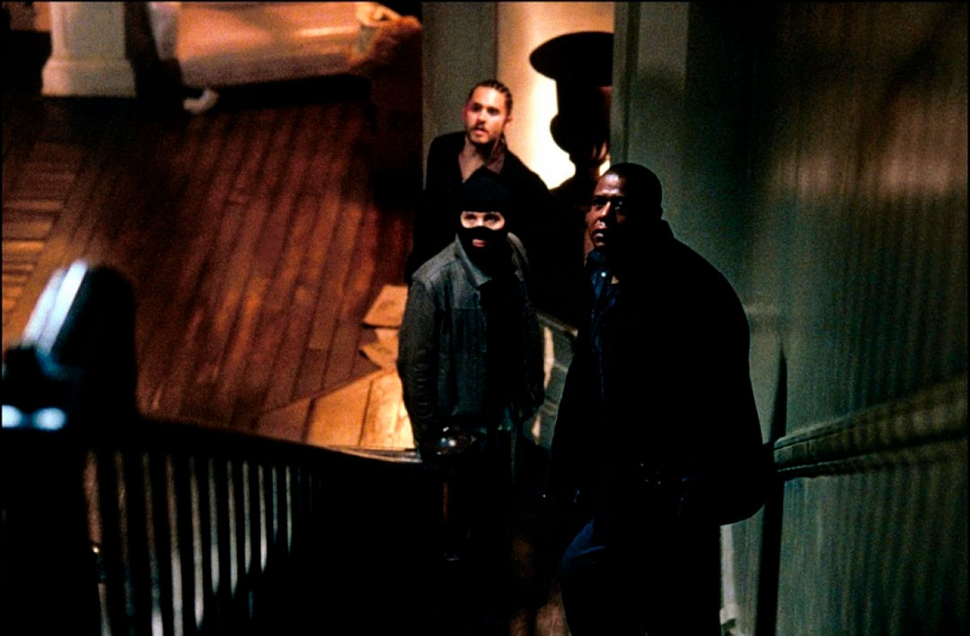 Jared Leto, Forest Whitaker, Dwight Yoakam dans Panic Room