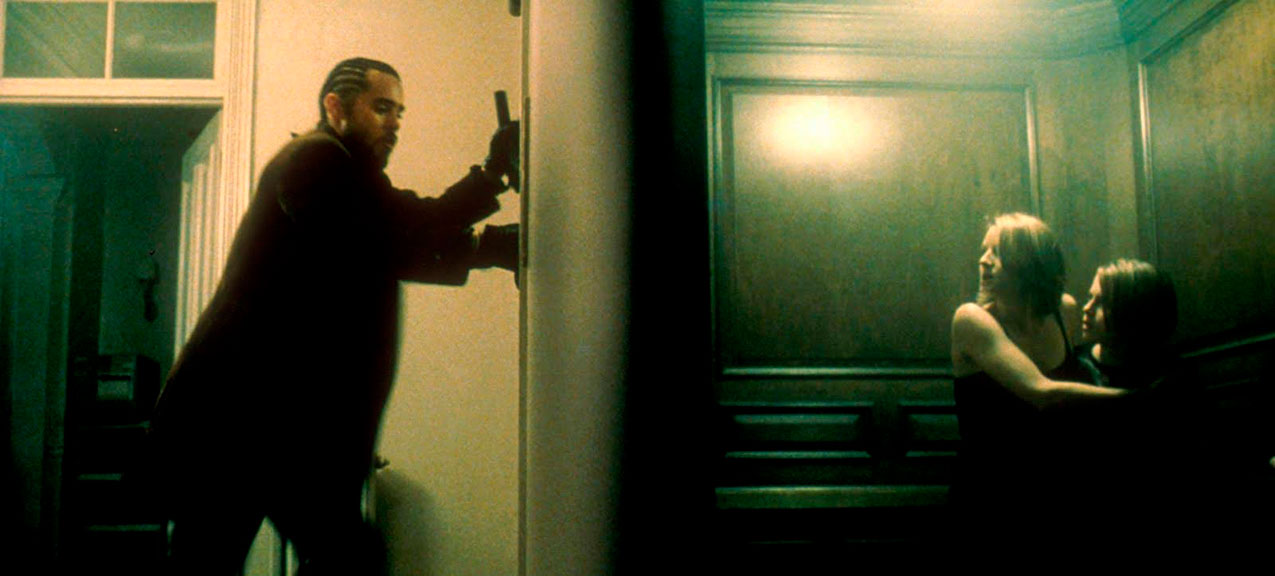 Jared Leto, Jodie Foster, Kristen Stewart dans Panic Room