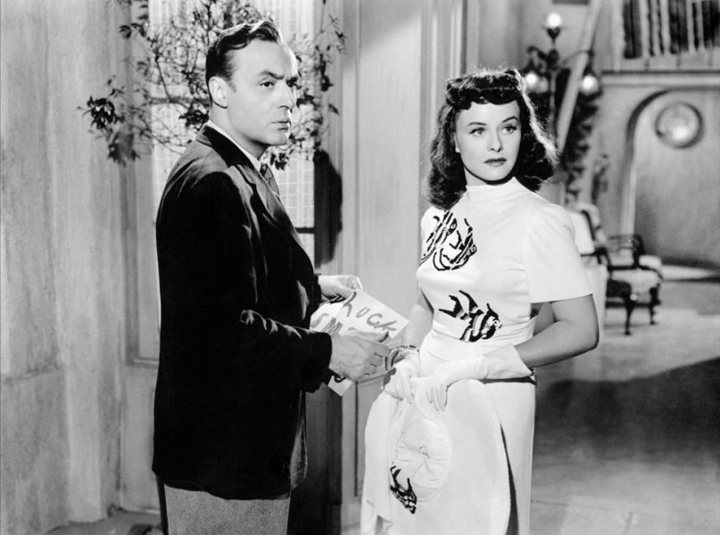Charles Boyer, Paulette Goddard dans Par la Porte d'or (Hold back the dawn)