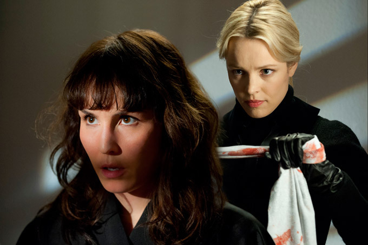 Noomi Rapace, Rachel McAdams dans passion 