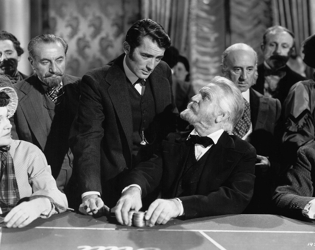 Gregory Peck, Frank Morgan dans Passion fatale