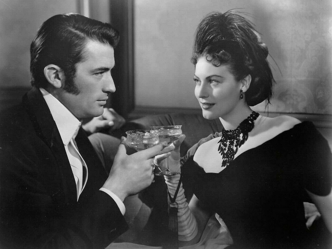 Gregory Peck, Ava Gardner dans Passion fatale