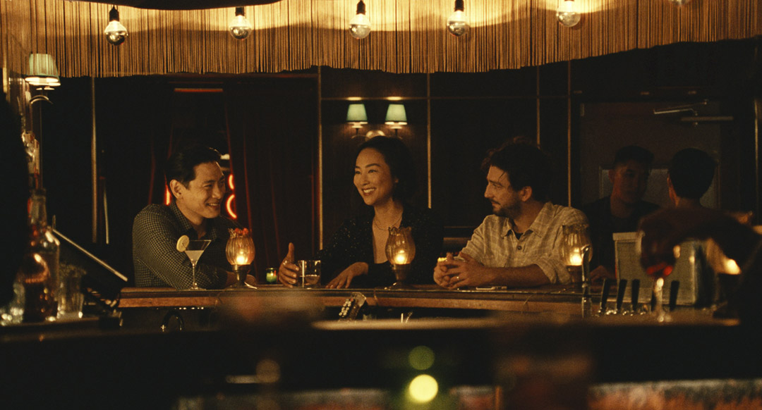 Teo Yoo, Greta Lee, John Magaro dans Past lives - Nos vies d'avant