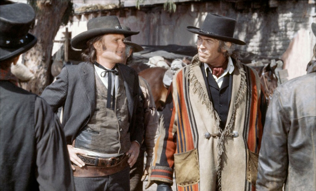 James Coburn, Kris Kristofferson dans Pat Garrett et Billy le kid