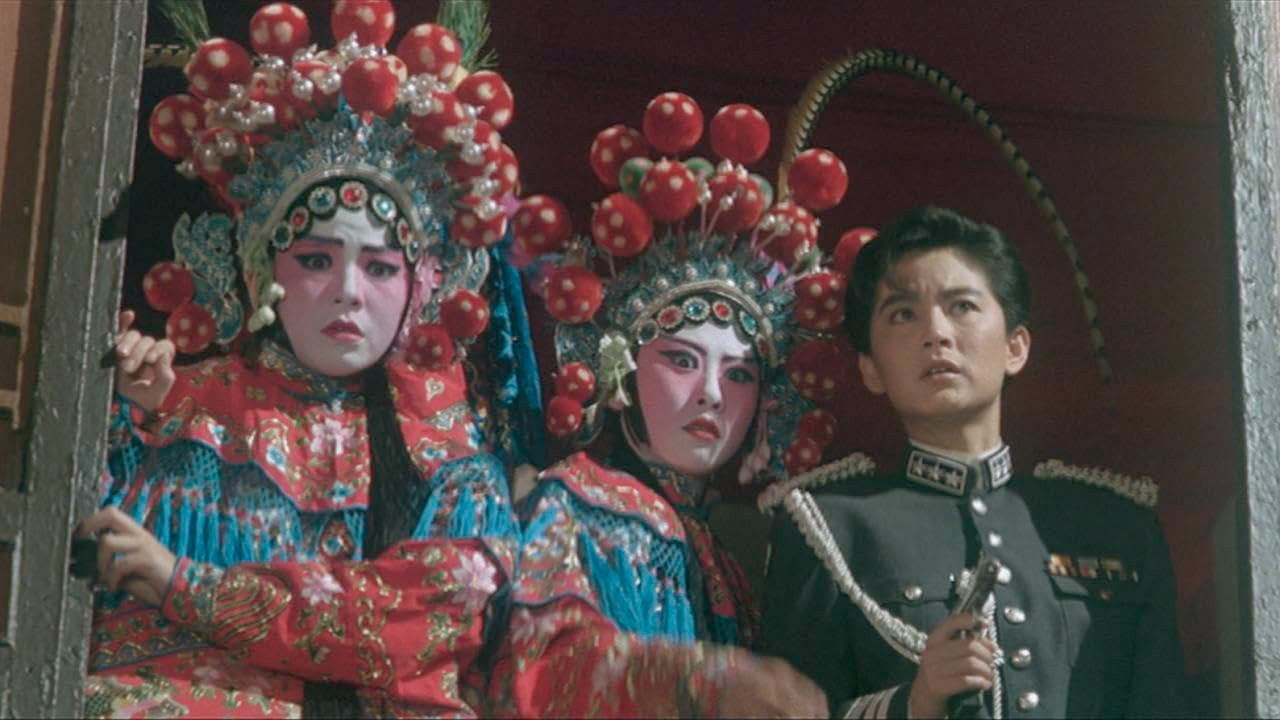 Cherie Chung, Brigitte Lin, Sally Yeh dans Pekin Opera Blues