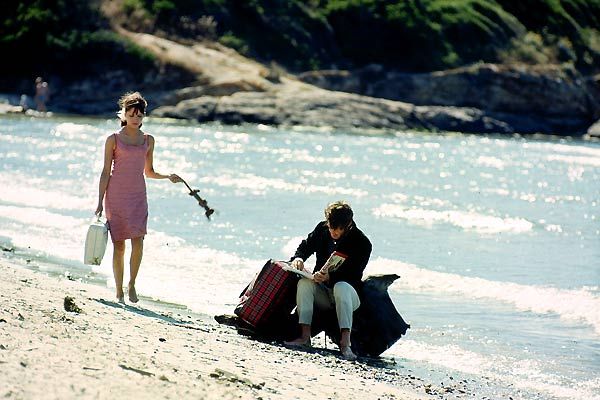 Jean-Paul Belmondo, Anna Karina dans Pierrot le fou