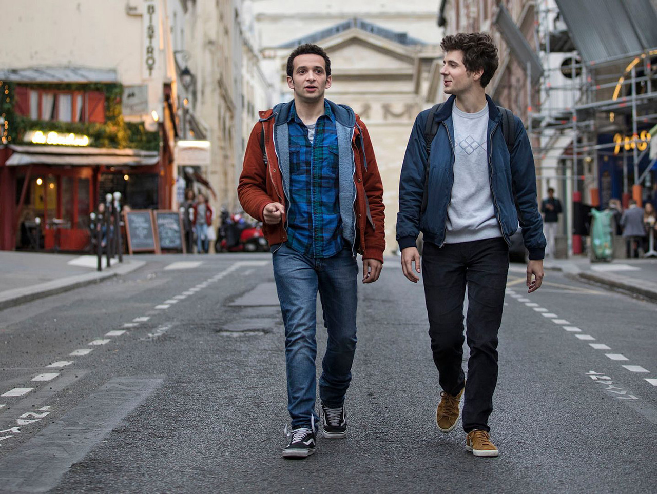 Vincent Lacoste, William Lebghil dans Première Année ©Denis Manin