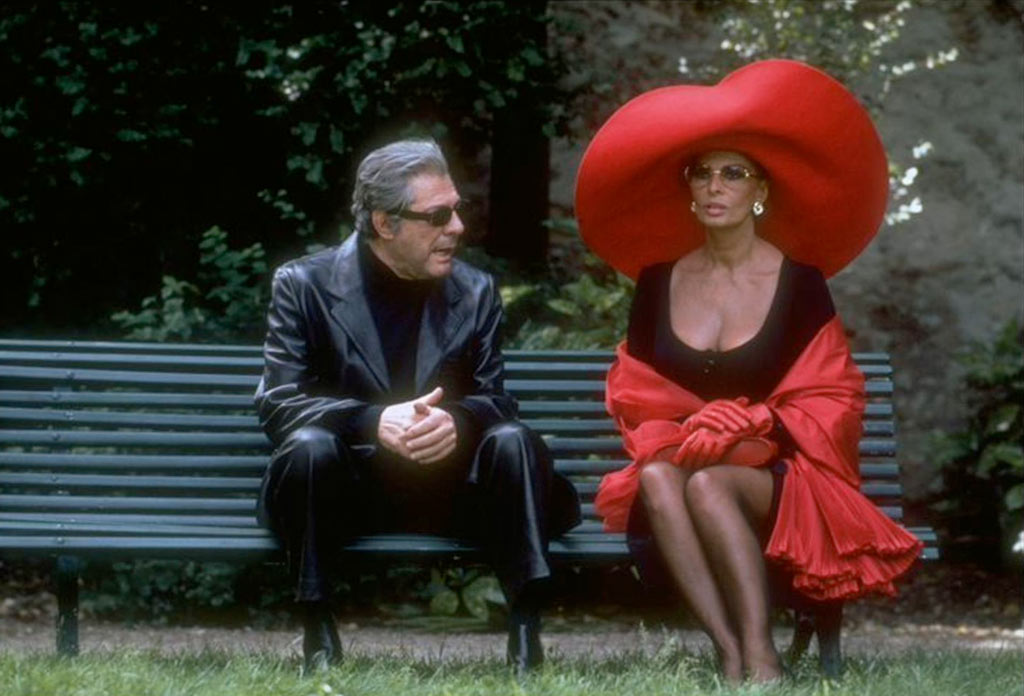 Marcello Mastroianni, Sophia Loren dans Prêt-à-porter