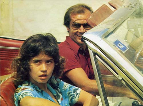 Jack Nicholson, Maria Schneider dans Profession reporter