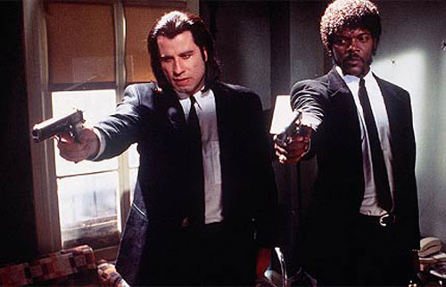 John Travolta, Samuel L. Jackson dans Pulp Fiction