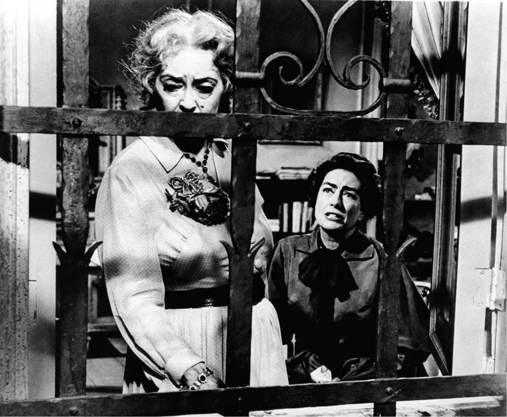 Bette Davis, Joan Crawford dans Qu’est-il arrivé à baby Jane ?