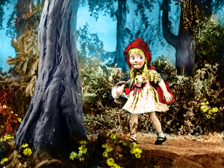 Le Petit chaperon rouge dans Les Contes merveilleux par Ray Harryhausen