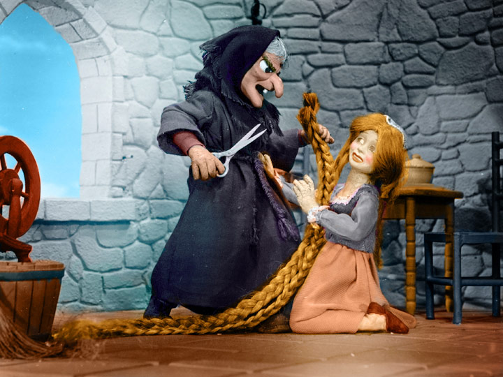 Raiponce dans Les Contes merveilleux par Ray Harryhausen