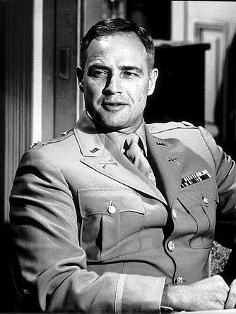 Marlon Brando dans Reflets dans un oeil d'or