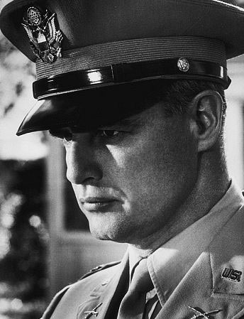 Marlon Brando dans Reflets dans un oeil d'or