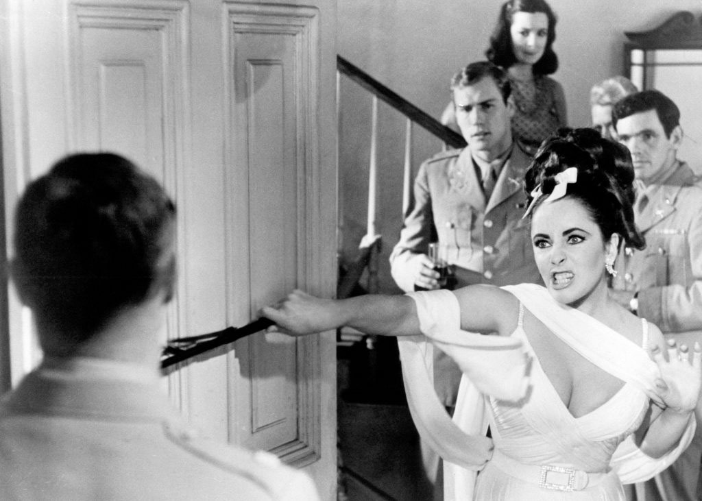 Marlon Brando, Elizabeth Taylor dans Reflets dans un oeil d'or