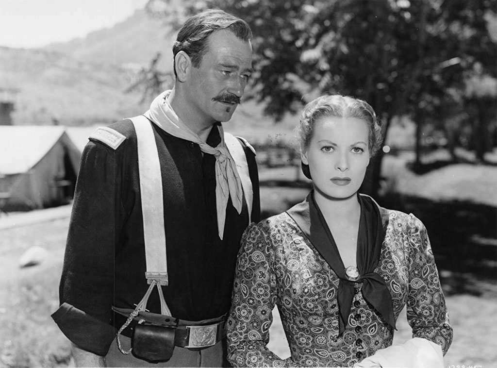 John Wayne, Maureen O'Hara dans Rio Grande
