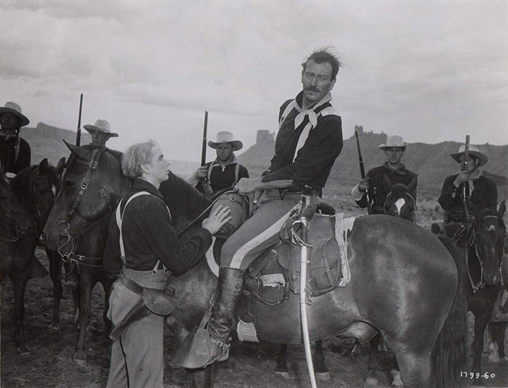 John Wayne, Claude Jarman Jr. dans Rio Grande