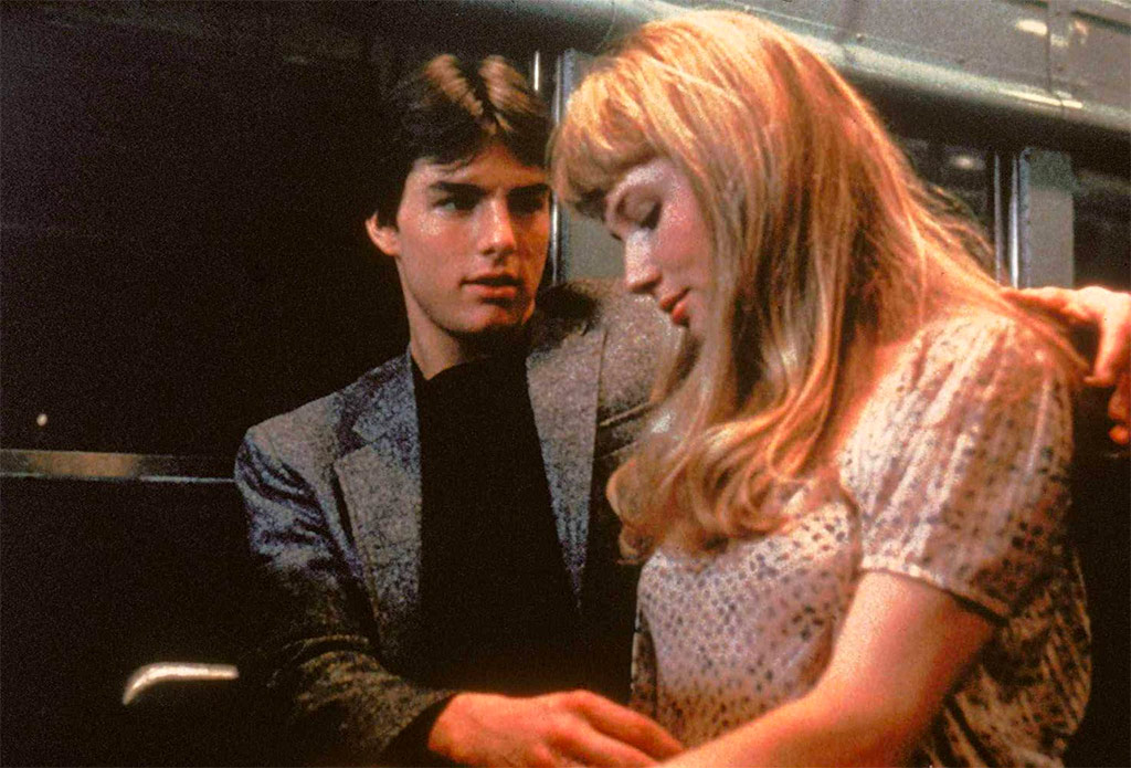 Tom Cruise, Rebecca De Mornay dans Risky Business