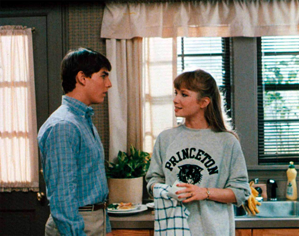 Tom Cruise, Rebecca De Mornay dans Risky Business