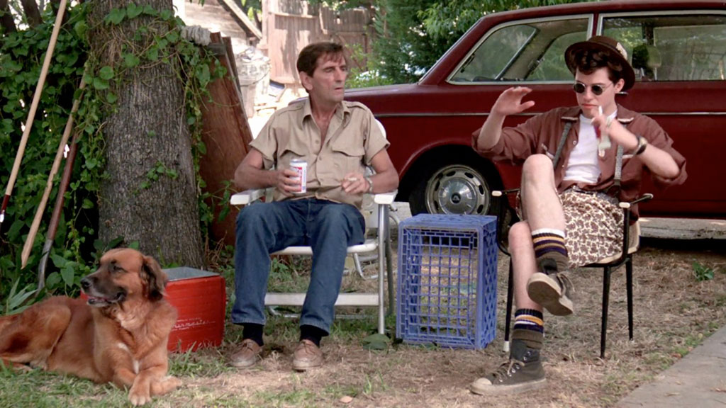 Harry Dean Stanton, Jon Cryer dans Rose bonbon