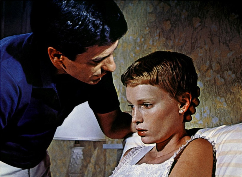 Mia Farrow, John Cassavetes dans Rosemary's Baby