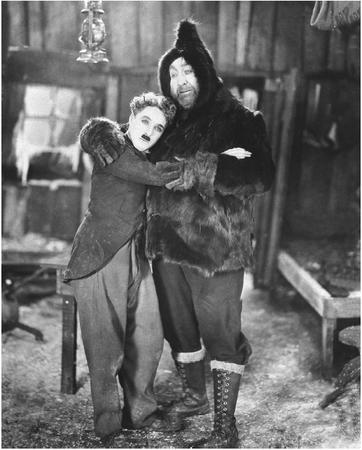 Charles Chaplin dans La Ruée vers l'or