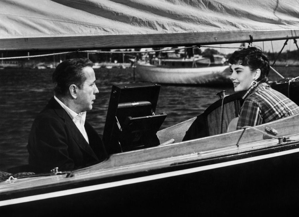 Humphrey Bogart, Audrey Hepburn dans Sabrina