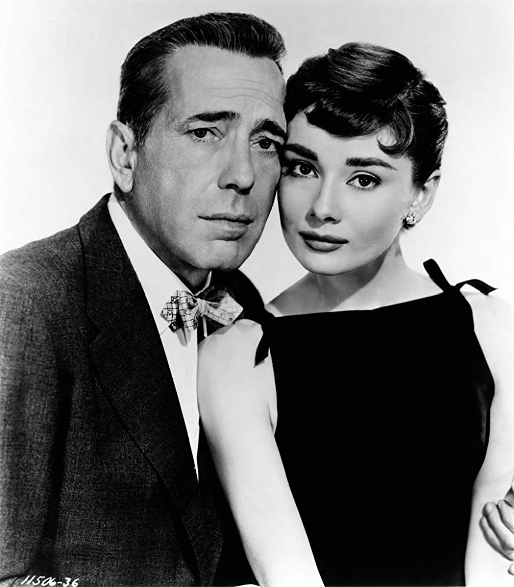 Humphrey Bogart, Audrey Hepburn dans Sabrina