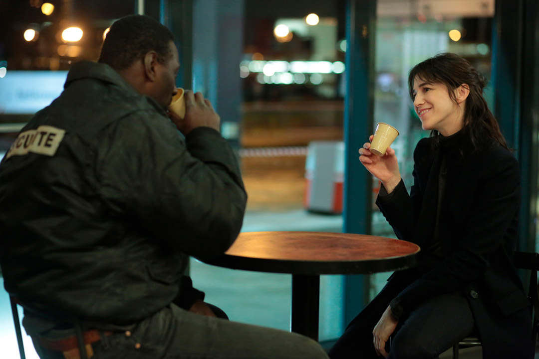 Charlotte Gainsbourg, Omar Sy dans Samba