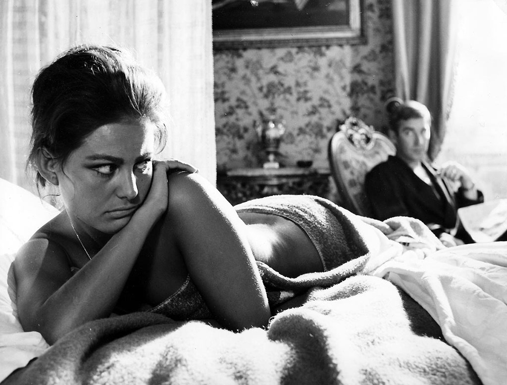 Claudia Cardinale, Michael Graig dans Sandra