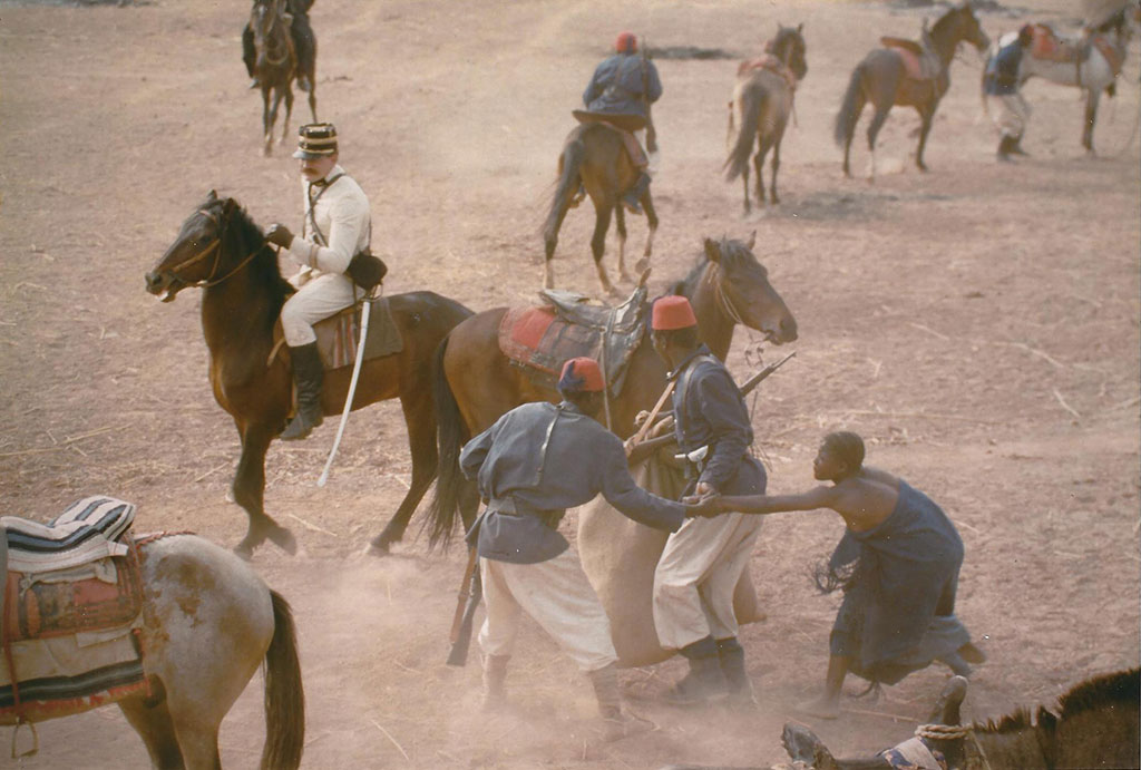 Jean-Roger Milo dans Sarraounia © Collection Med Hondo - Ciné-archives